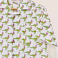 COTTON BLOCK PRINTED SLIM FIT SHIRT