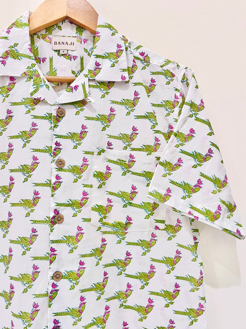 Cotton Printed Half Sleeve Shirt