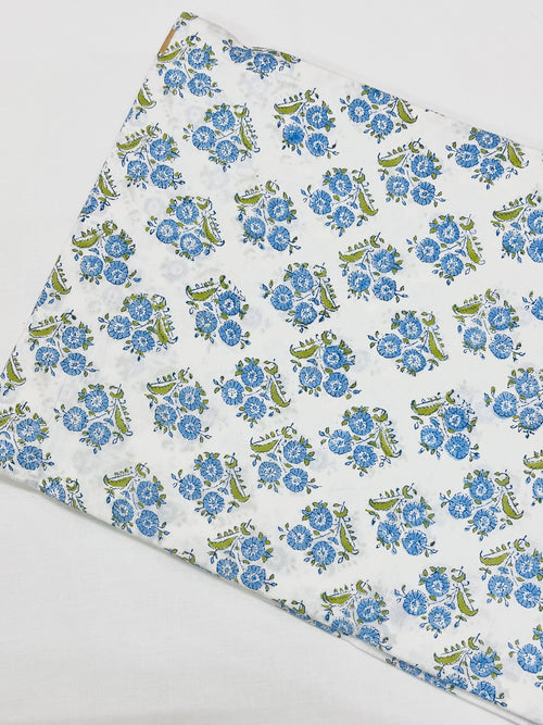 Cotton Block Printed Fabric