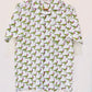 COTTON BLOCK PRINTED SLIM FIT SHIRT