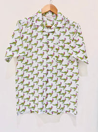 Cotton Printed Half Sleeve Shirt