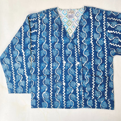 Cotton Quilted Reversible Jacket