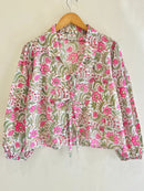 Women’s Cotton Block Printed Short Top