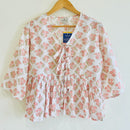 Block Printed Cotton Short Top