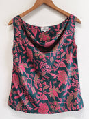 Misty Green Modal Satin Short Top - Pre-Order