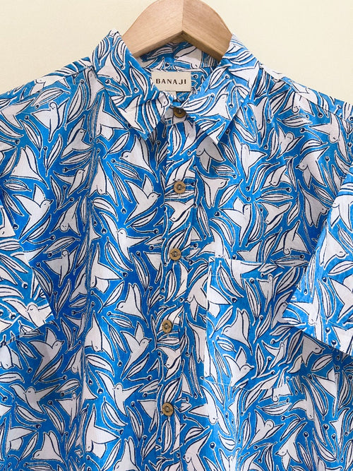 Cotton Printed Half Sleeve Shirt