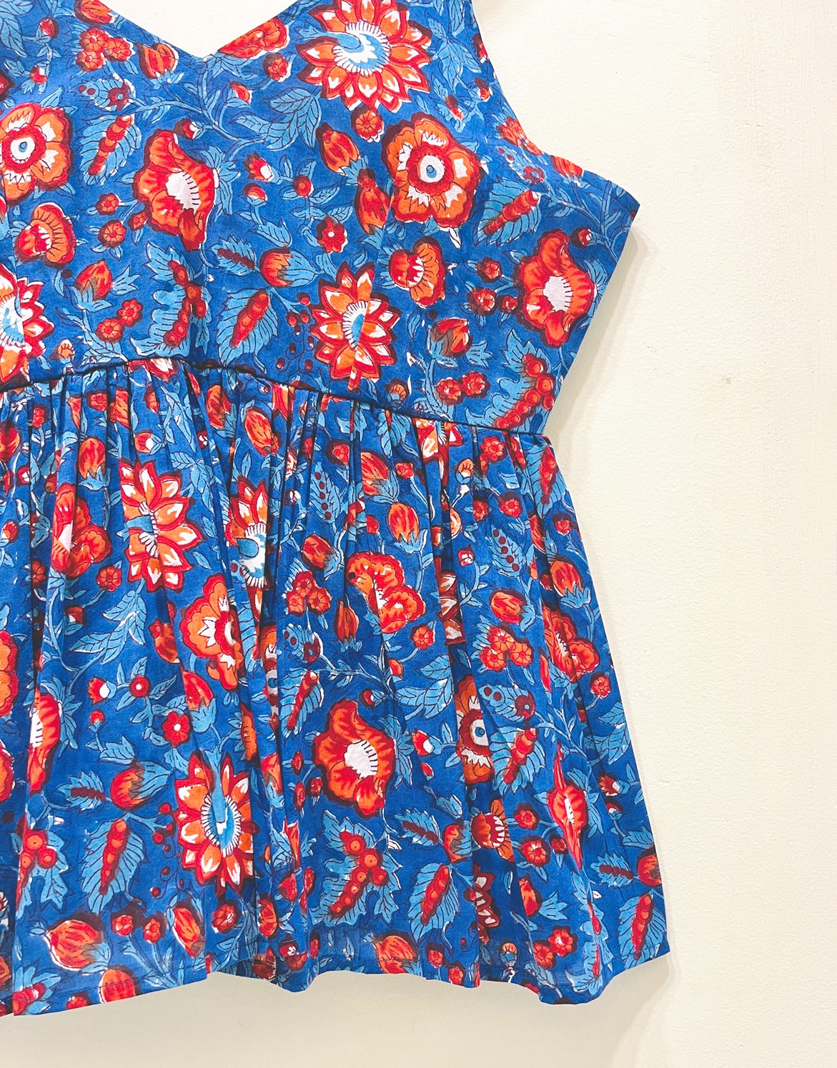 PoppySky Block Printed Cami Top