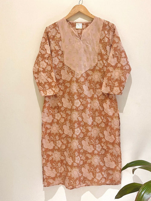 Utsav Printed Cotton Kurta Pant Set