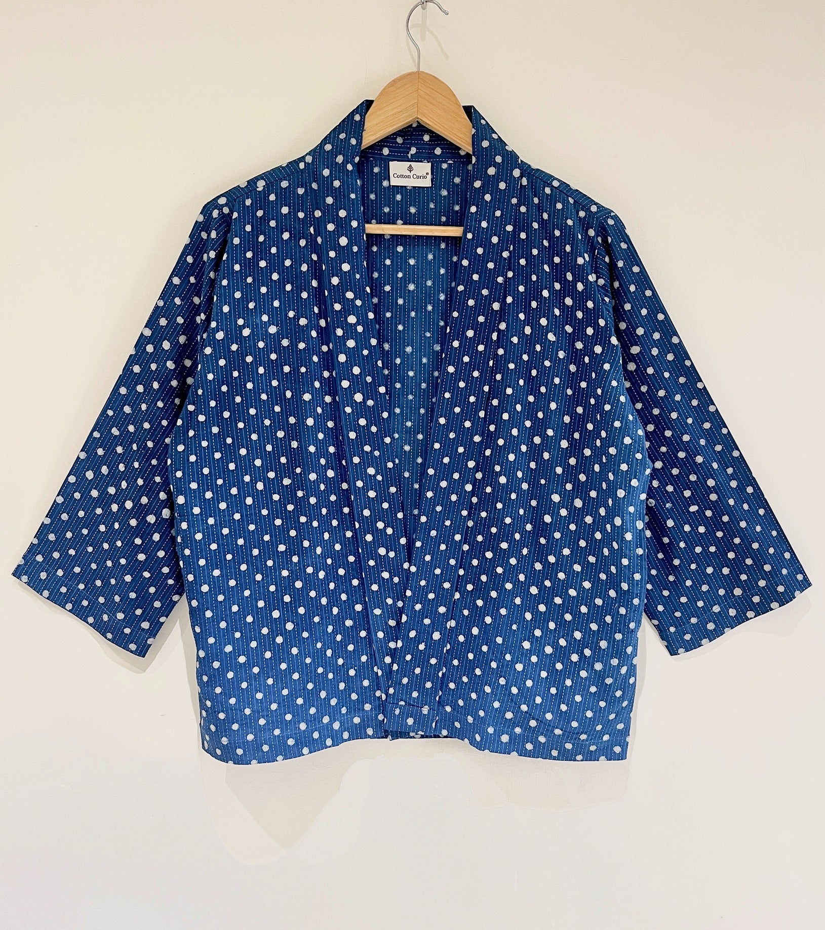 Dabu Printed Shrug