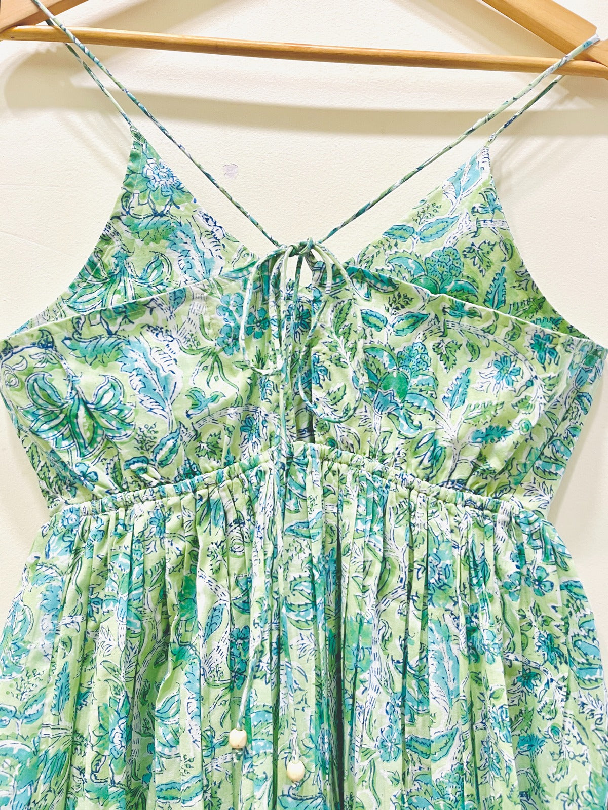 Aqua Leaf Cami Top