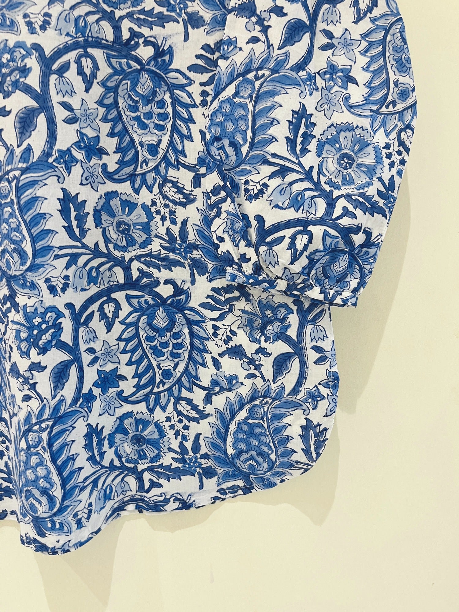 Block Printed Short Kurti