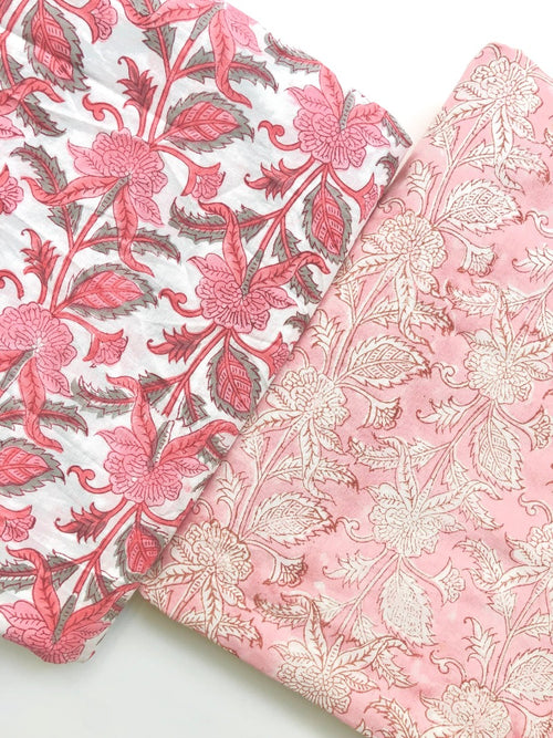 Cotton Block Printed Fabric