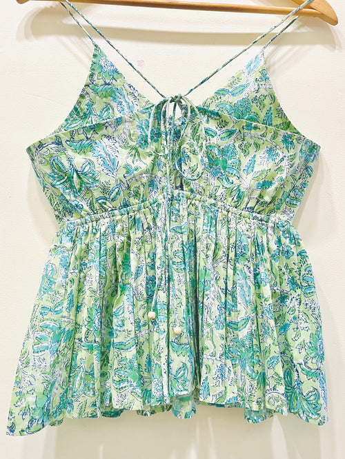 Mint Meadow Printed Cami Top