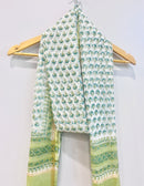 Block Printed Kota Doria Dupatta