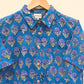 COTTON BLOCK PRINTED HALF SLEEVE SHIRT