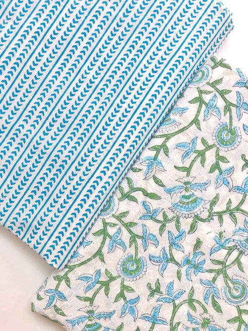 Cotton Block Printed Fabric