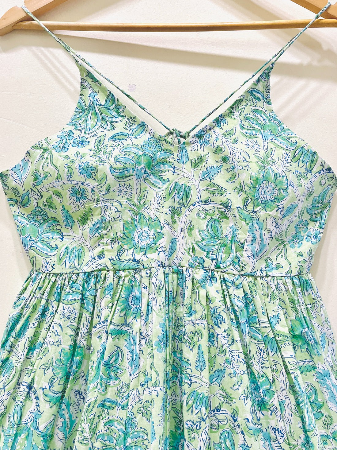 Aqua Leaf Cami Top