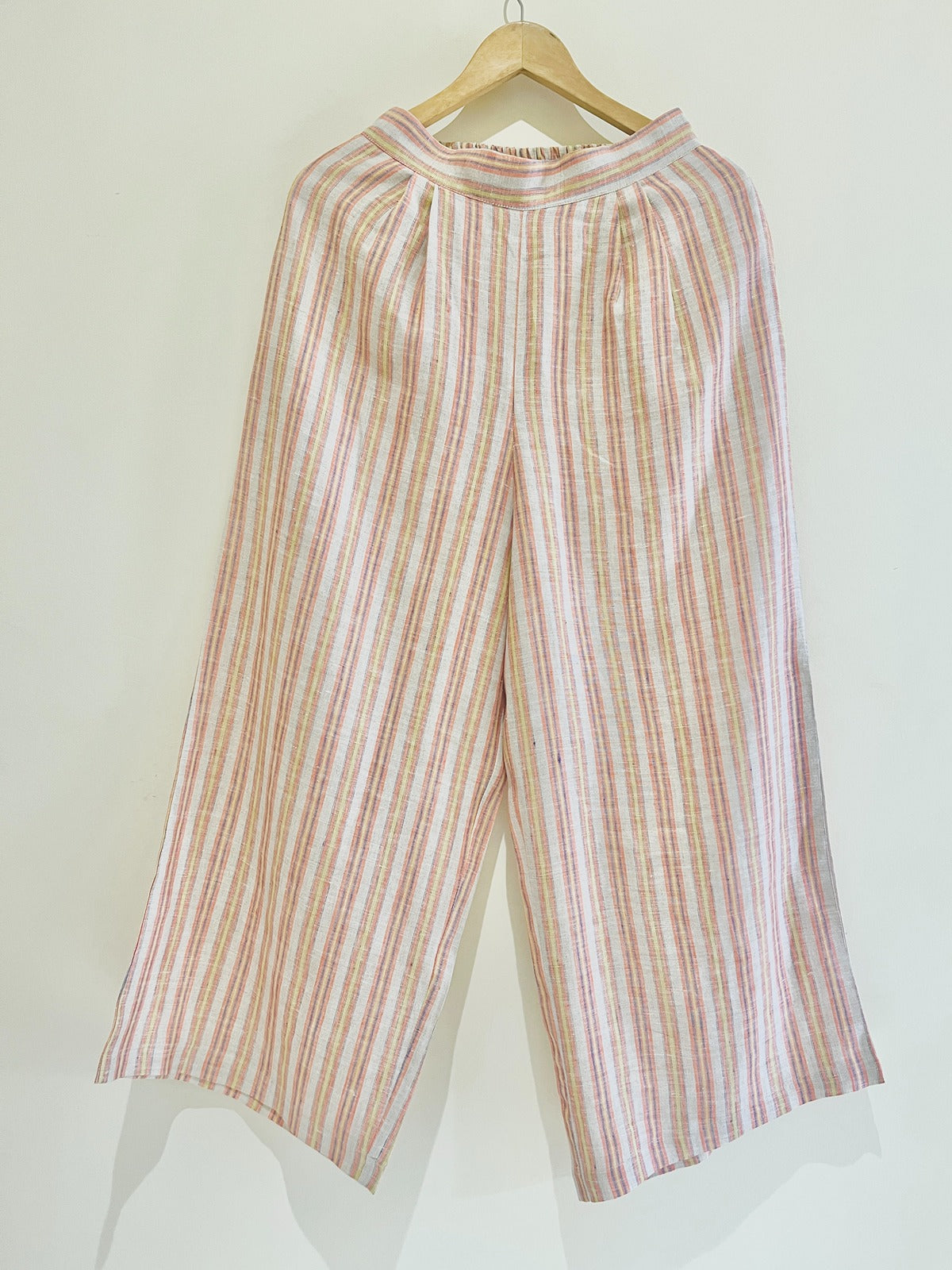 Weaved Pure Linen Pant