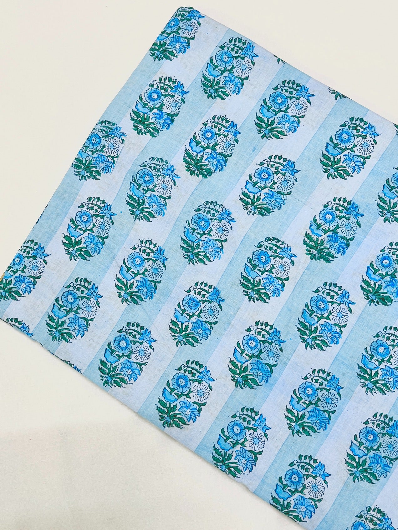 Cotton Block Printed Fabric