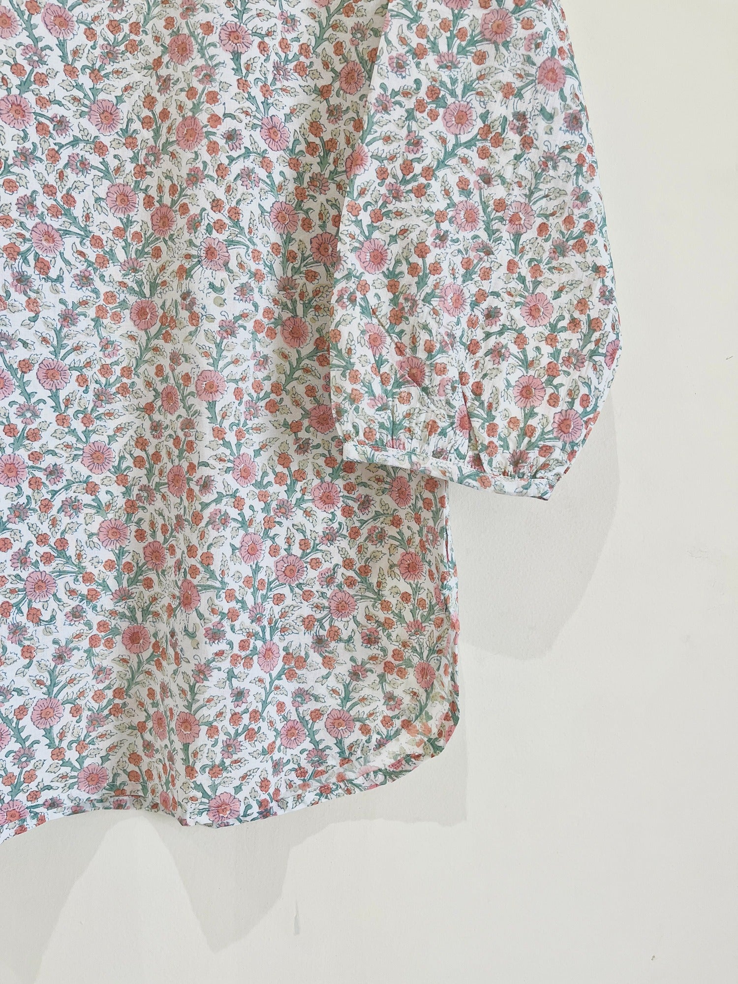 Block Printed Short Kurti