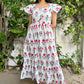 Pink Buti Block Printed Dress