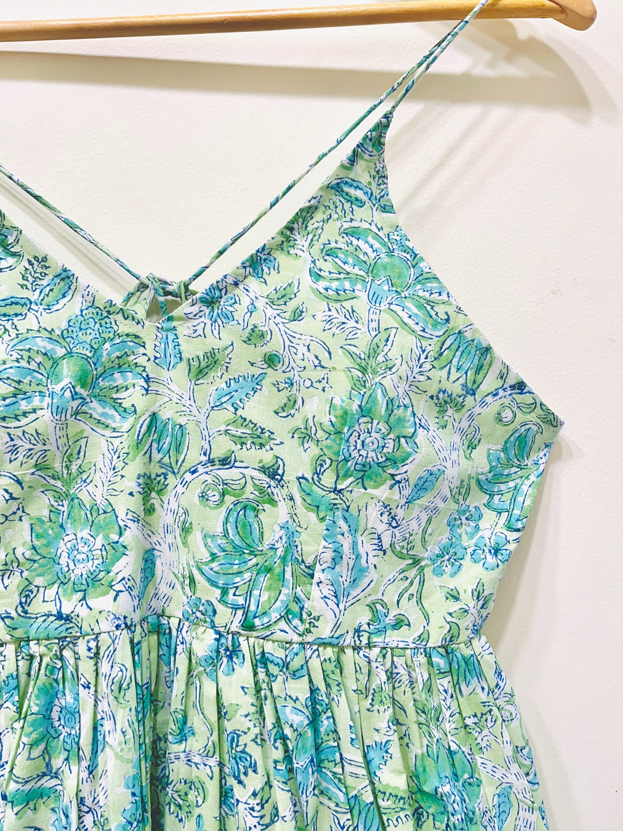 Aqua Leaf Cami Top