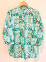 Block Printed Short Kurti