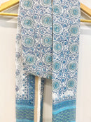 Block Printed Kota Doria Dupatta