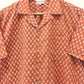 COTTON BLOCK PRINTED SLIM FIT SHIRT