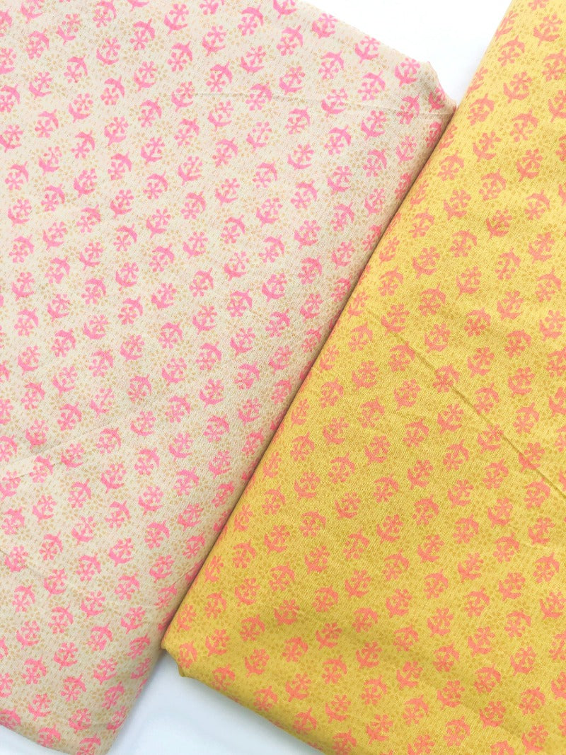 Cotton Block Printed Fabric