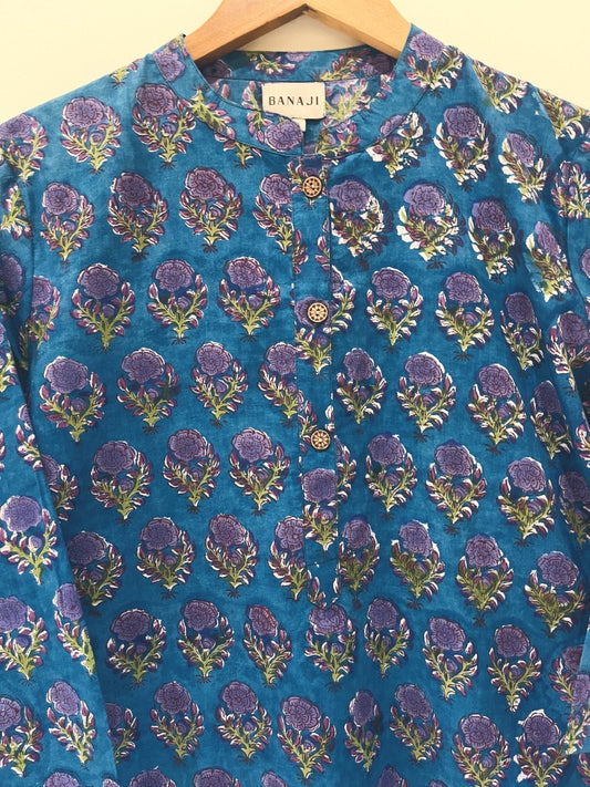 Block Printed Cotton Tunic