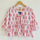 Block Printed Cotton Short Top