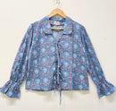 Women’s Cotton Block Printed Short Top
