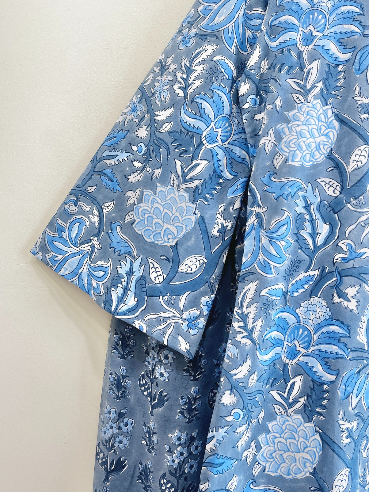 Blue Phulkari Cotton Co-ord Set