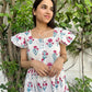 Pink Buti Block Printed Dress