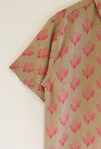 Cotton Printed Half Sleeve Shirt