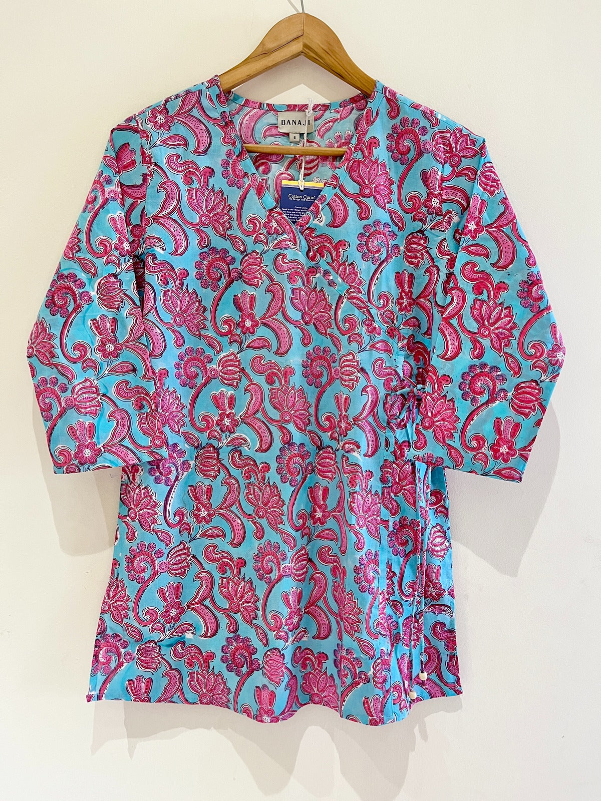 Block Printed Short Kurti