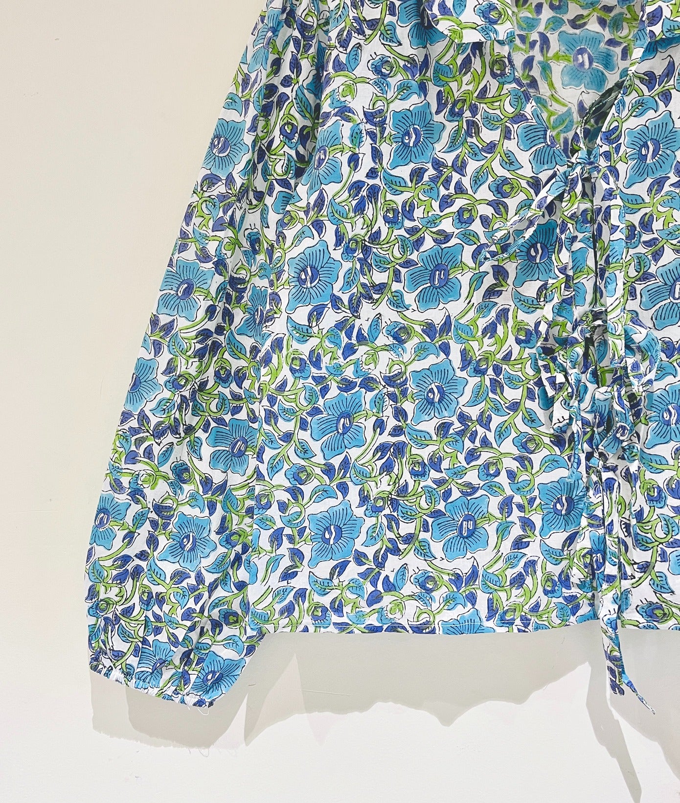 Block Printed Short Top