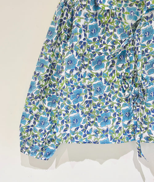 Women’s Cotton Block Printed Short Top