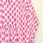 Block Printed Cotton Short Top