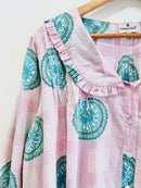 Mor Pankh Ruffle Cotton Top