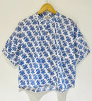 Block Printed Cotton Short Top