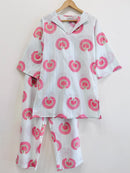 Pink Glaze Cotton Co-ord Set