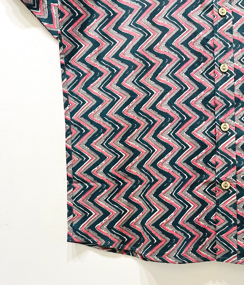 Cotton Printed Half Sleeve Shirt