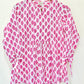 Block Printed Cotton Short Top