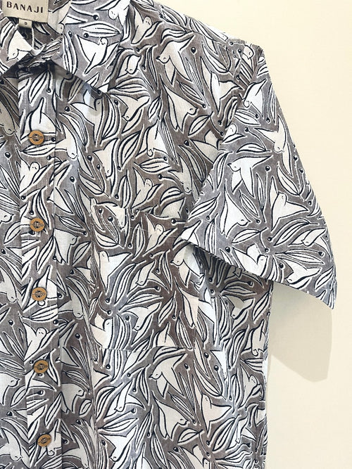 Cotton Printed Half Sleeve Shirt
