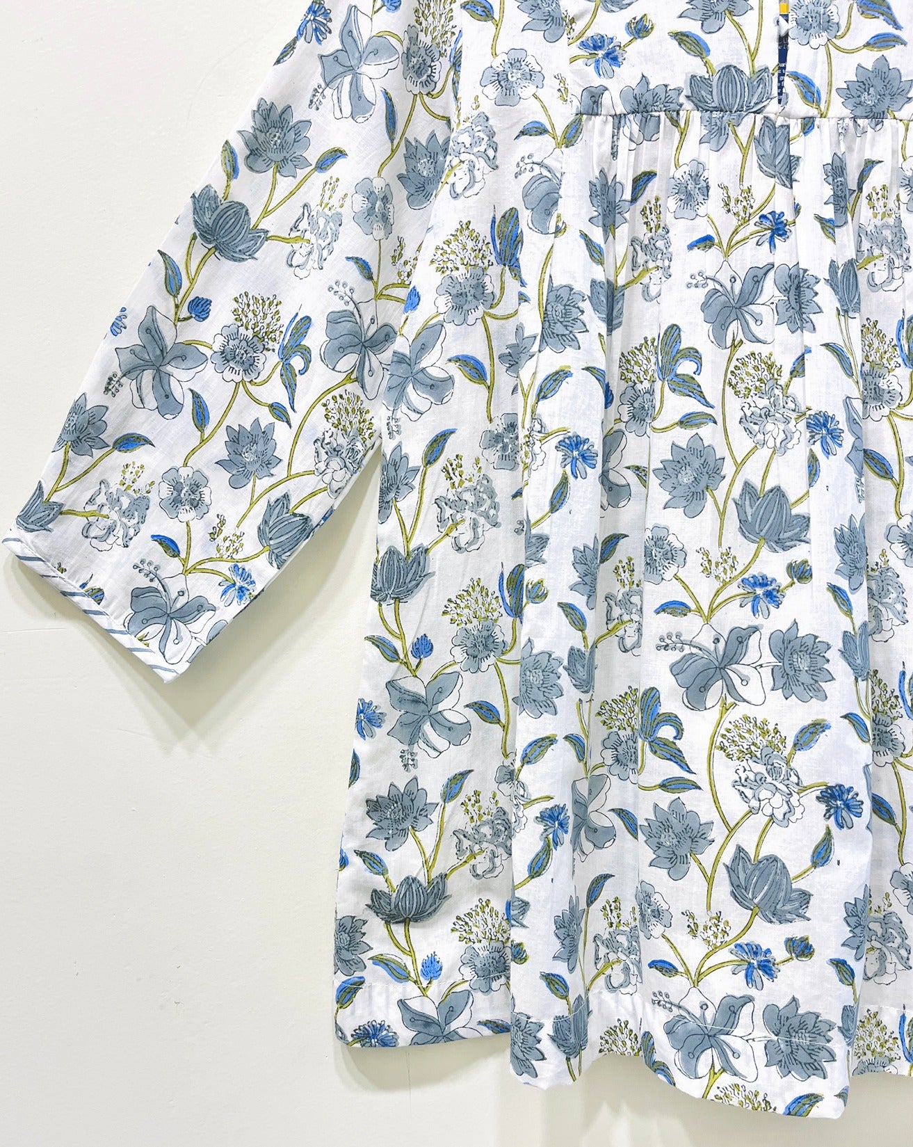 Block Printed Cotton Short Top