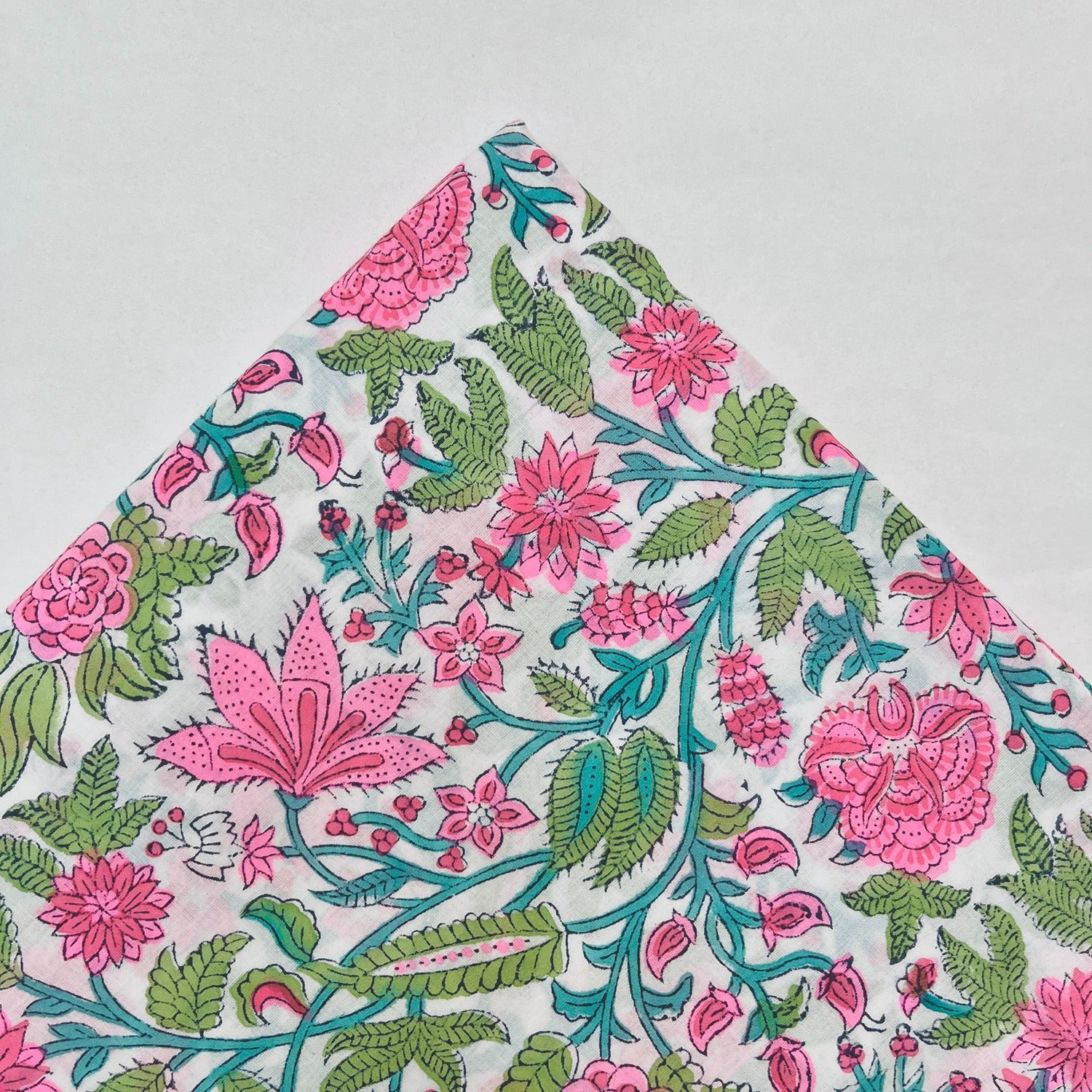 Cotton Block Printed Fabric