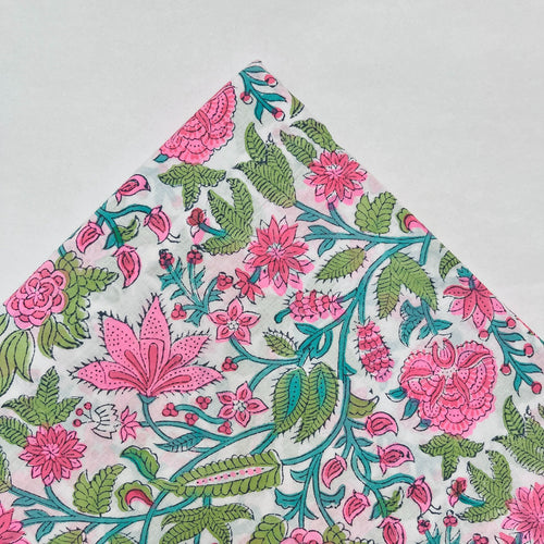 Cotton Block Printed Fabric