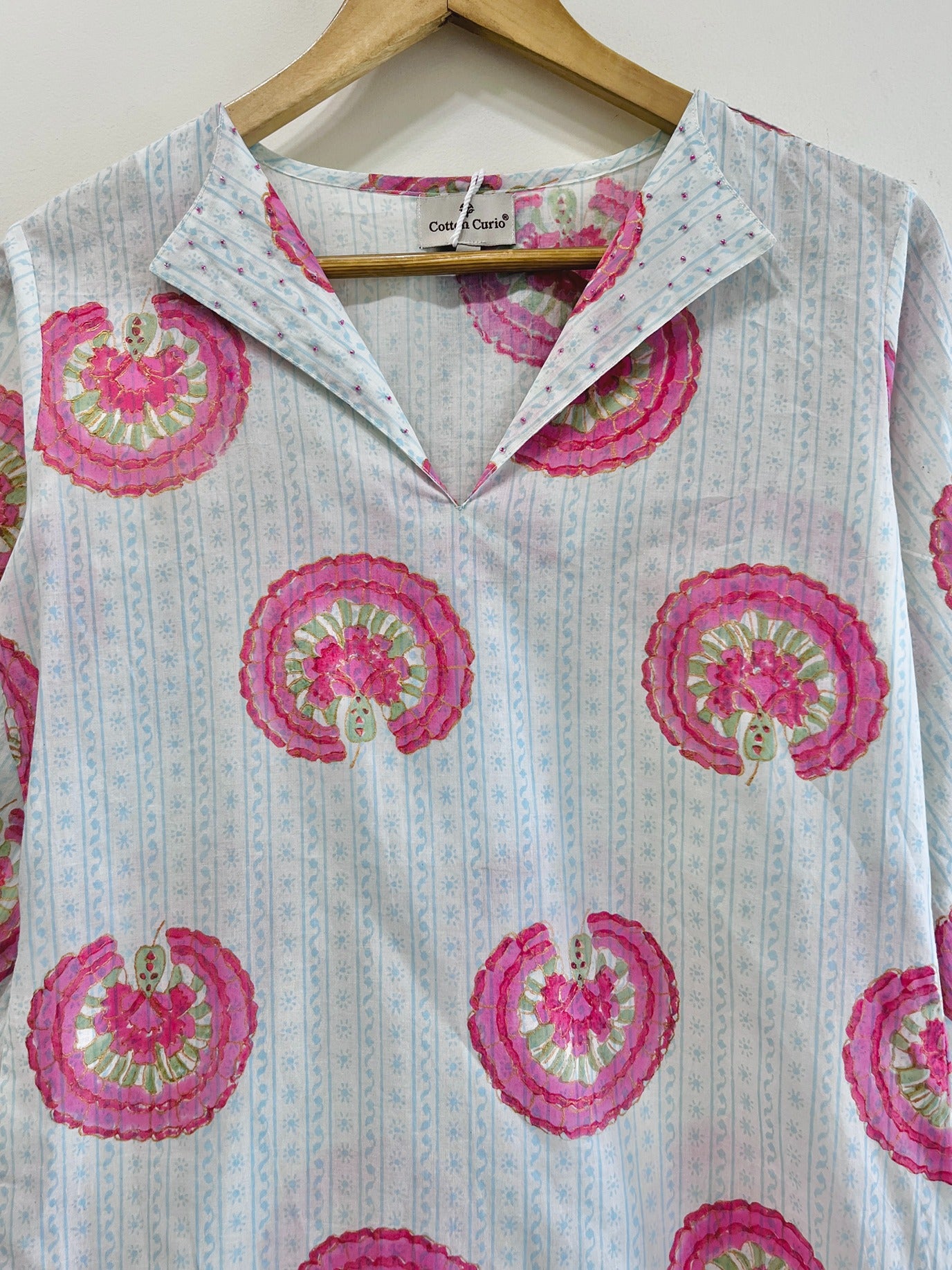 Pink Glaze Cotton Co-ord Set
